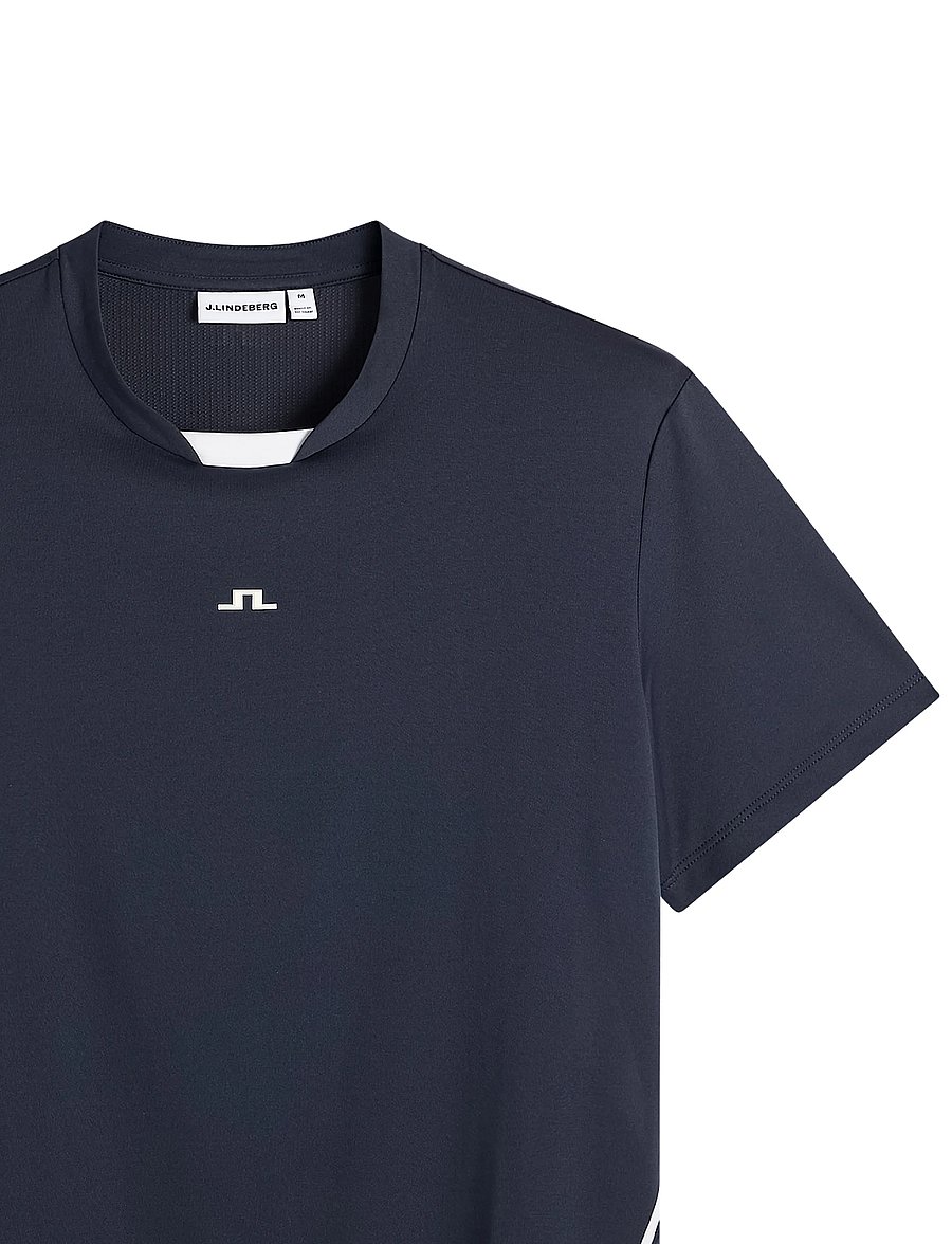 J. Lindeberg - DENNIS T-SHIRT - jl navy - 4