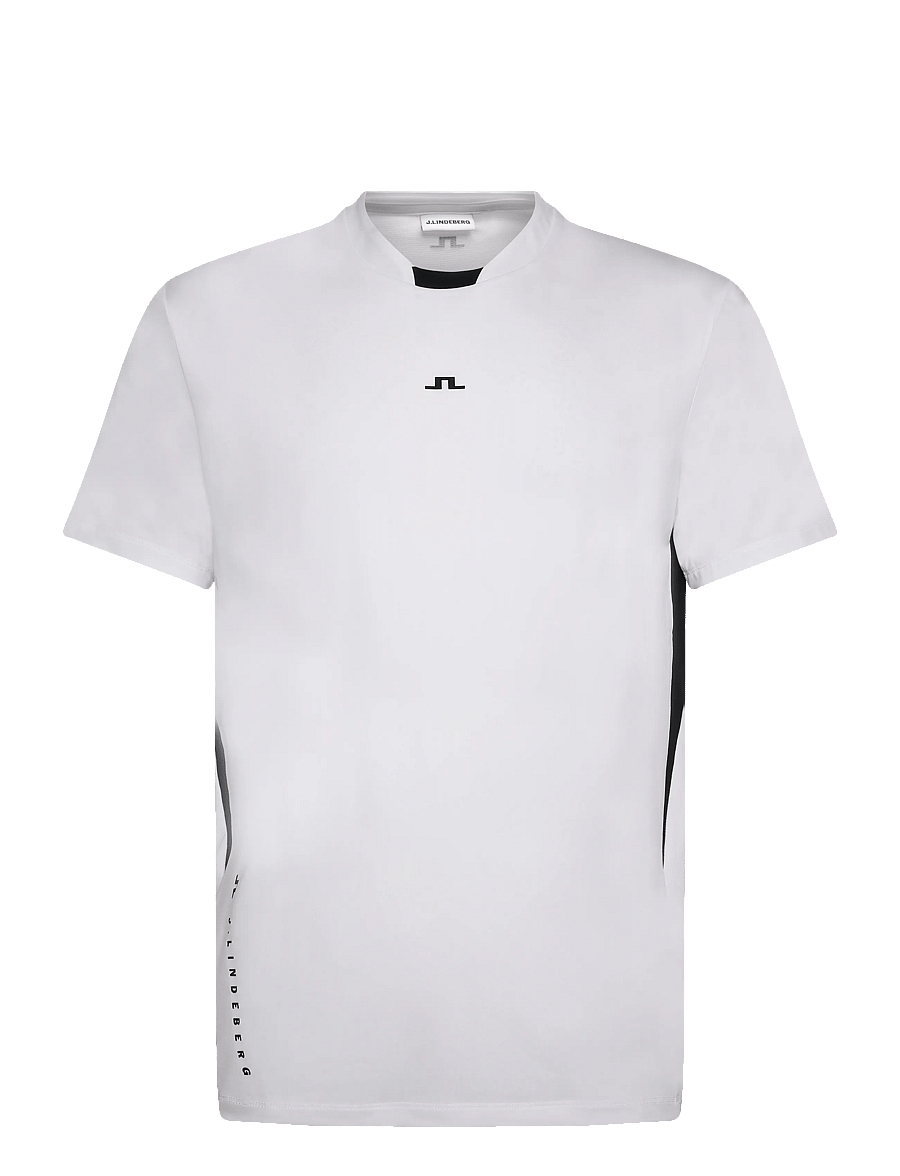 J. Lindeberg - DENNIS T-SHIRT - oberteile & t-shirts - white - 0