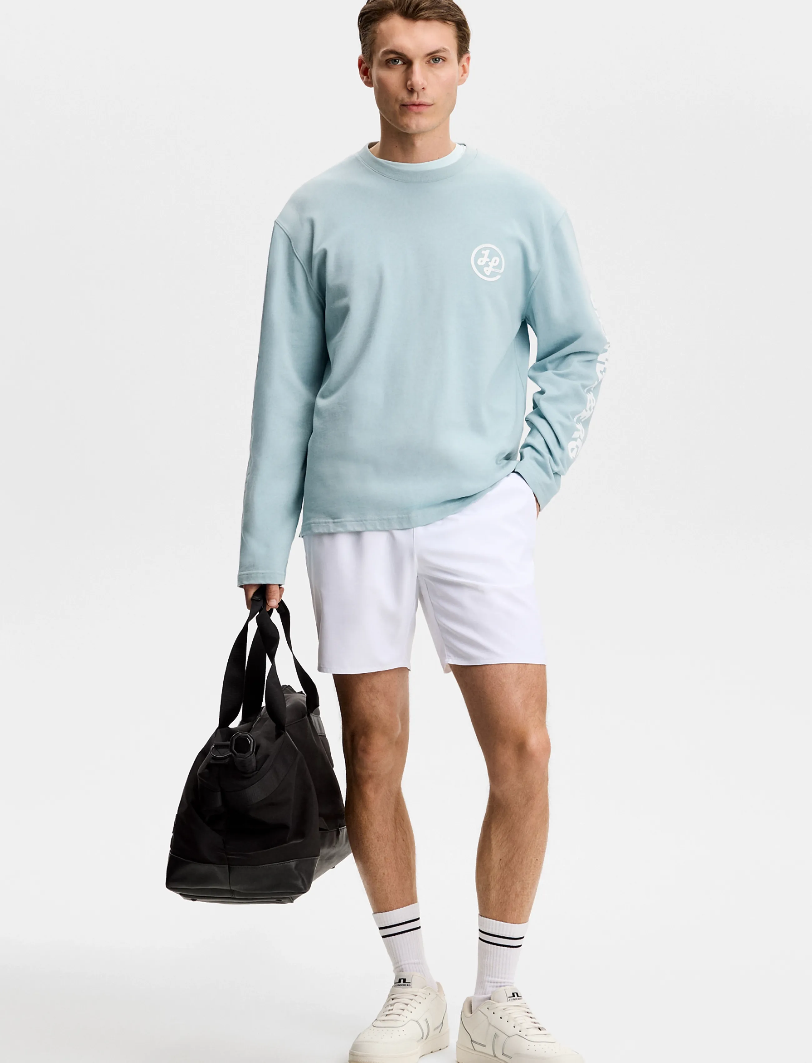 J. Lindeberg - Preston Shorts - trainingsshorts - white - 3