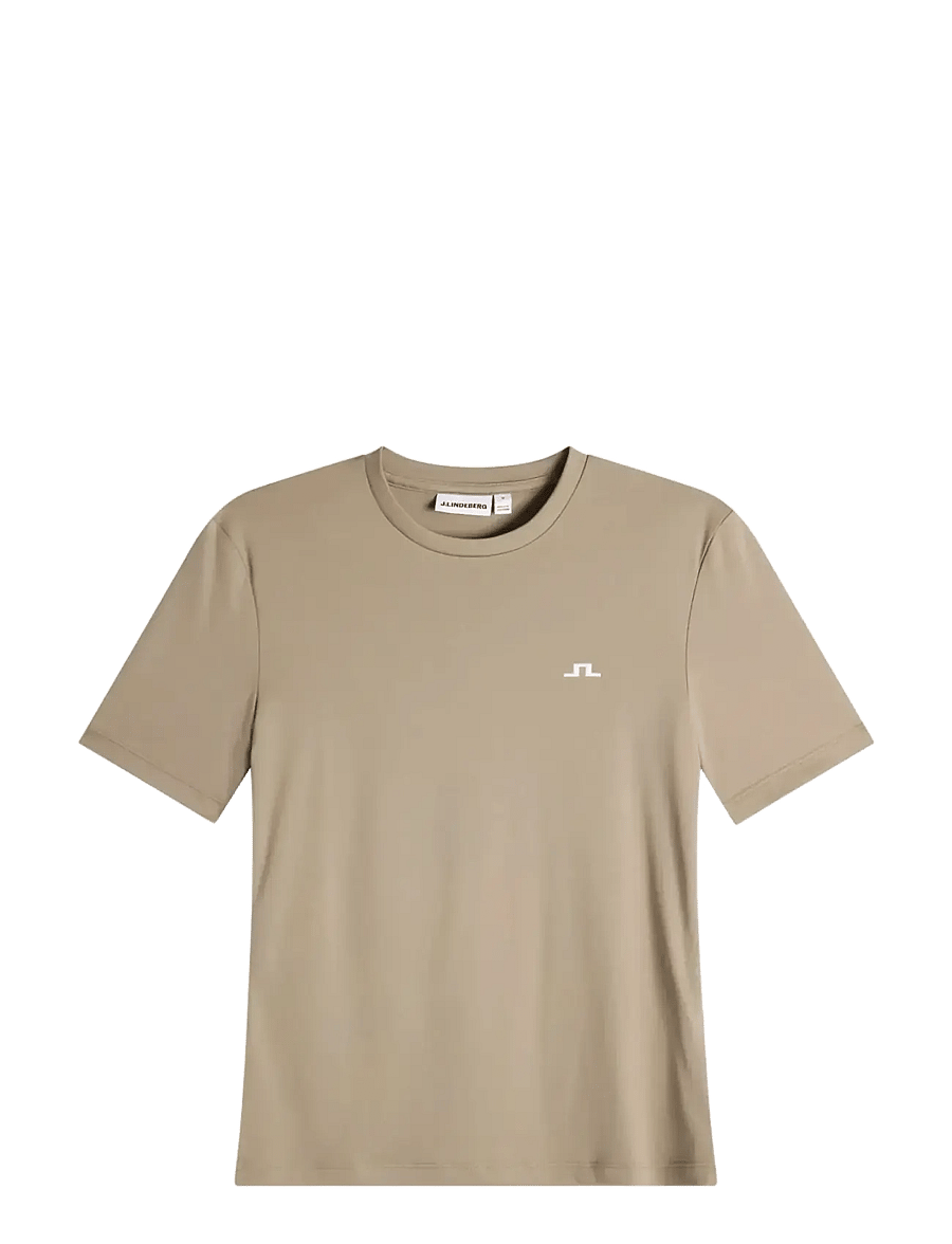 J. Lindeberg - Ada T-shirt - palaidinės ir marškinėliai - brindle - 1