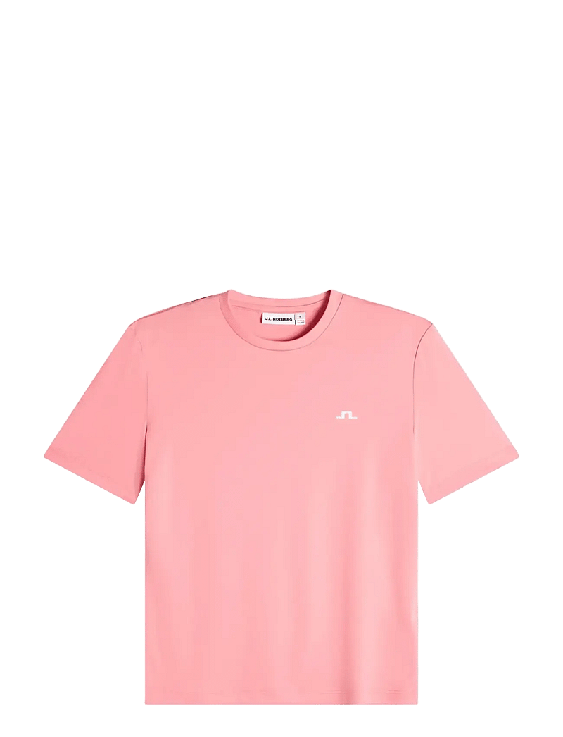 J. Lindeberg - Ada T-shirt - t-shirts - flamingo plume - 1