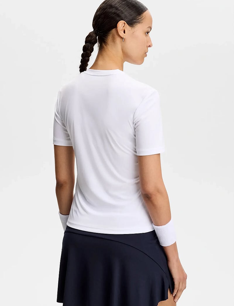 J. Lindeberg - Ada T-shirt - alussärgid ja t-särgid - white - 3
