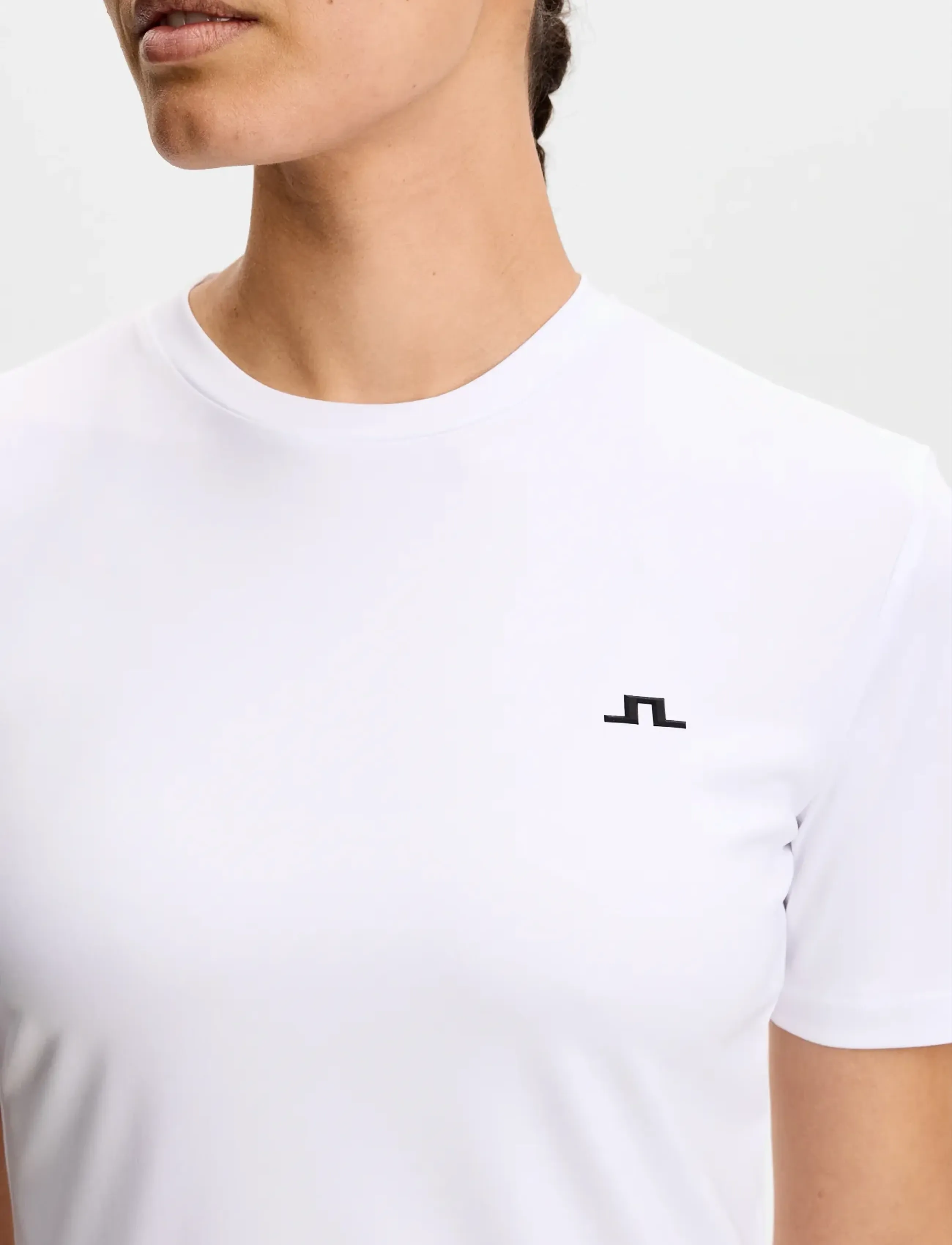 J. Lindeberg - Ada T-shirt - alussärgid ja t-särgid - white - 5