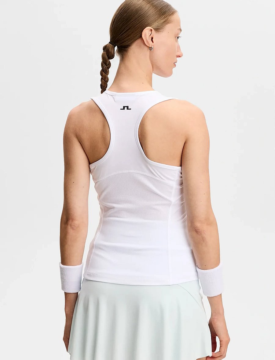 J. Lindeberg - Doris Top - Õlapaeltega pluusid - white - 3