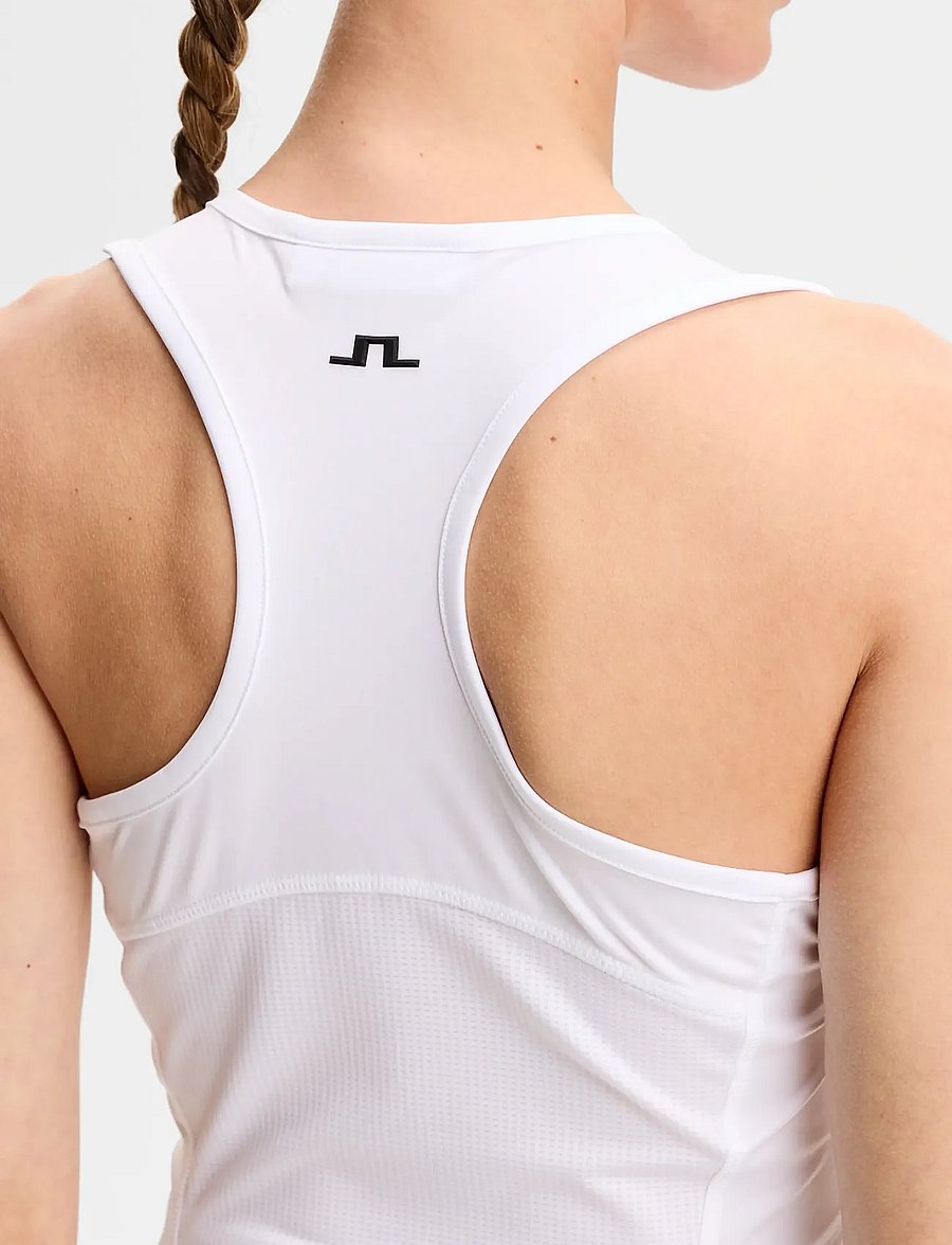 J. Lindeberg - Doris Top - Õlapaeltega pluusid - white - 5