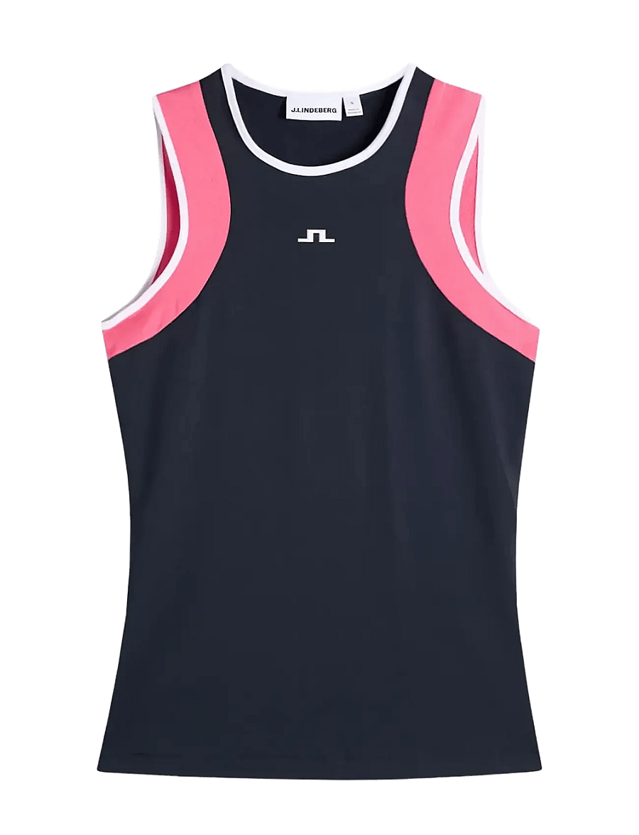 J. Lindeberg - AVA SLEEVELESS TOP - tank tops - jl navy - 1