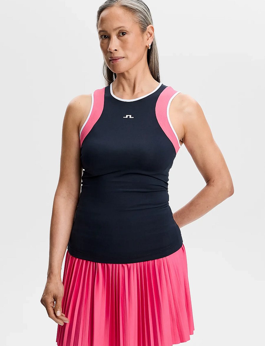 J. Lindeberg - AVA SLEEVELESS TOP - tank tops - jl navy - 0