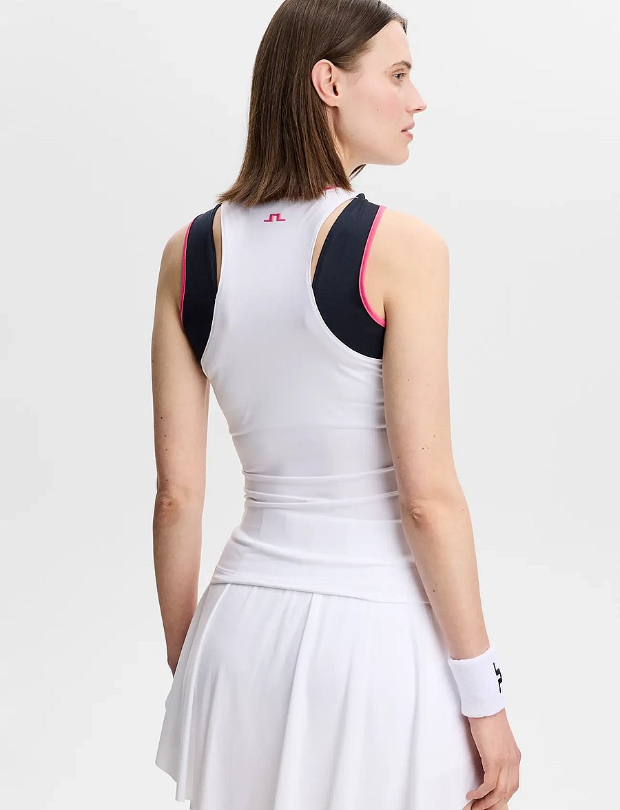 J. Lindeberg - AVA SLEEVELESS TOP - white - 4
