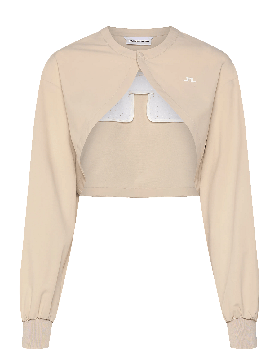 J. Lindeberg - Bolero Jacket Tennis - kurtki sportowe - moonbeam - 1