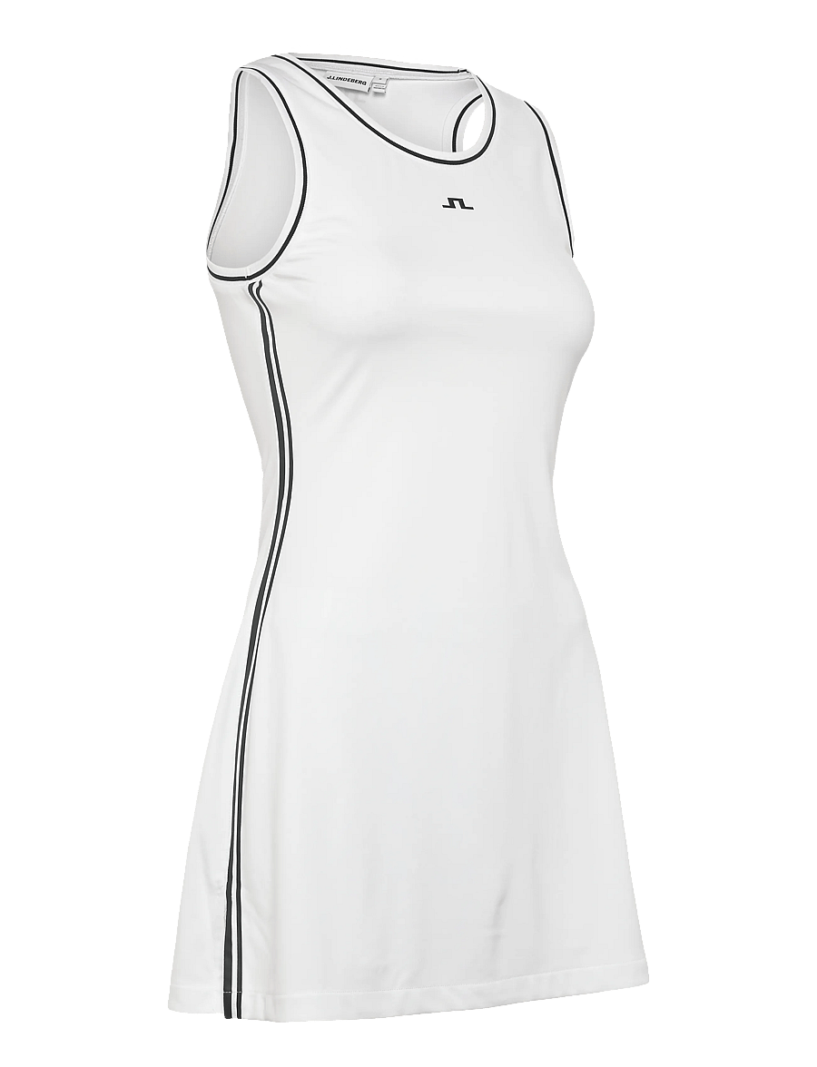 J. Lindeberg - Rebecka Dress - klänningar & kjolar - white - 4