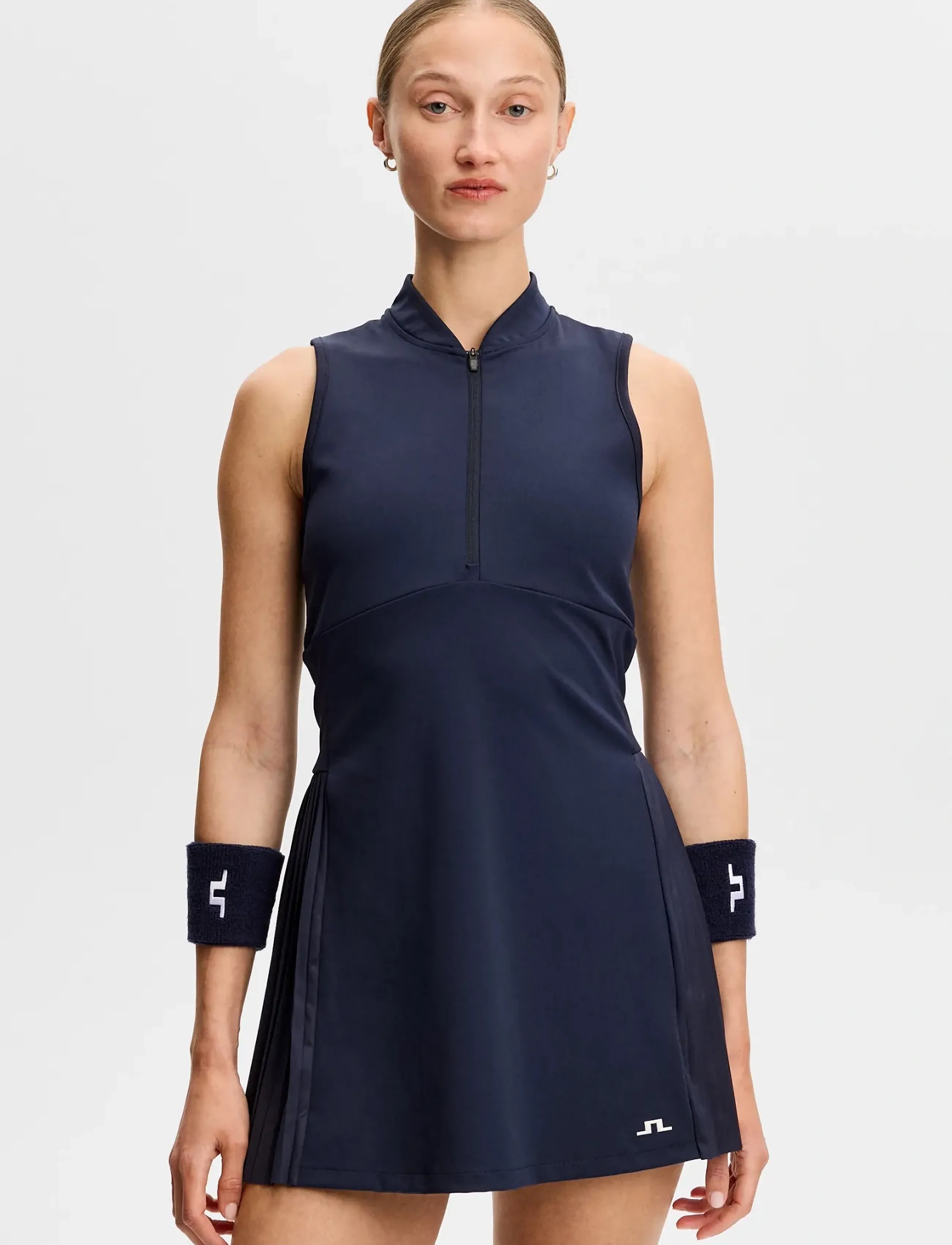 J. Lindeberg Shirley Dress, S, Navy, Sport Kjoler Og Nederdele > Sport Dresses, Dame