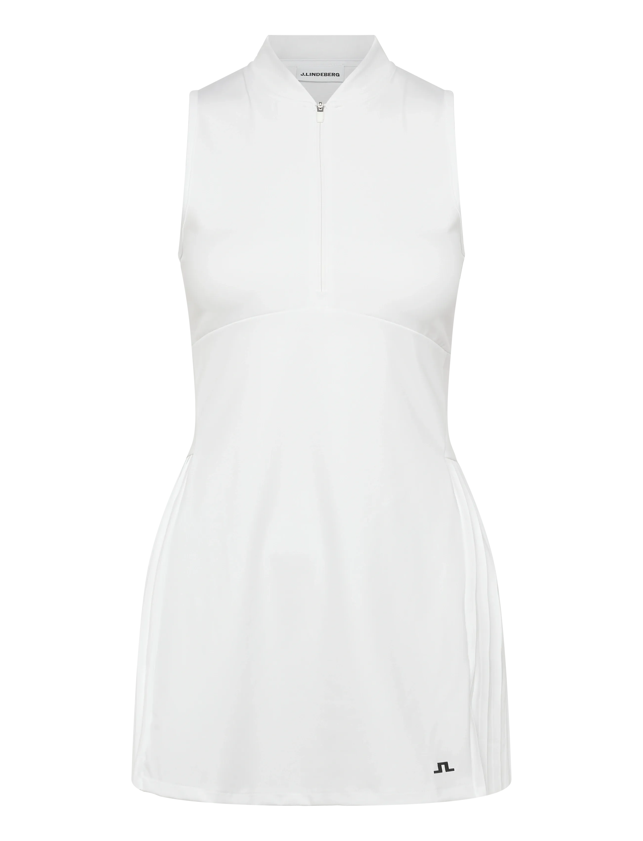 J. Lindeberg Shirley Dress - Kleider - WHITE / white