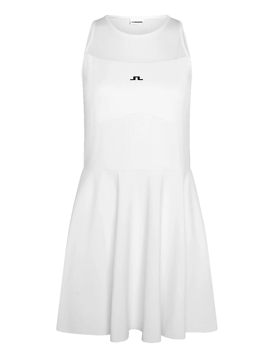 J. Lindeberg - LINNEA DRESS - kleidid ja seelikud - white - 0