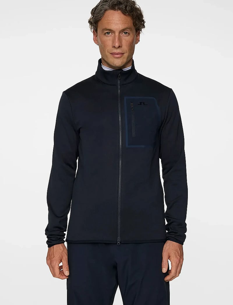 J. Lindeberg - Wayne Polartec Mid Layer - fleecet ja välikerrokset - jl navy - 0