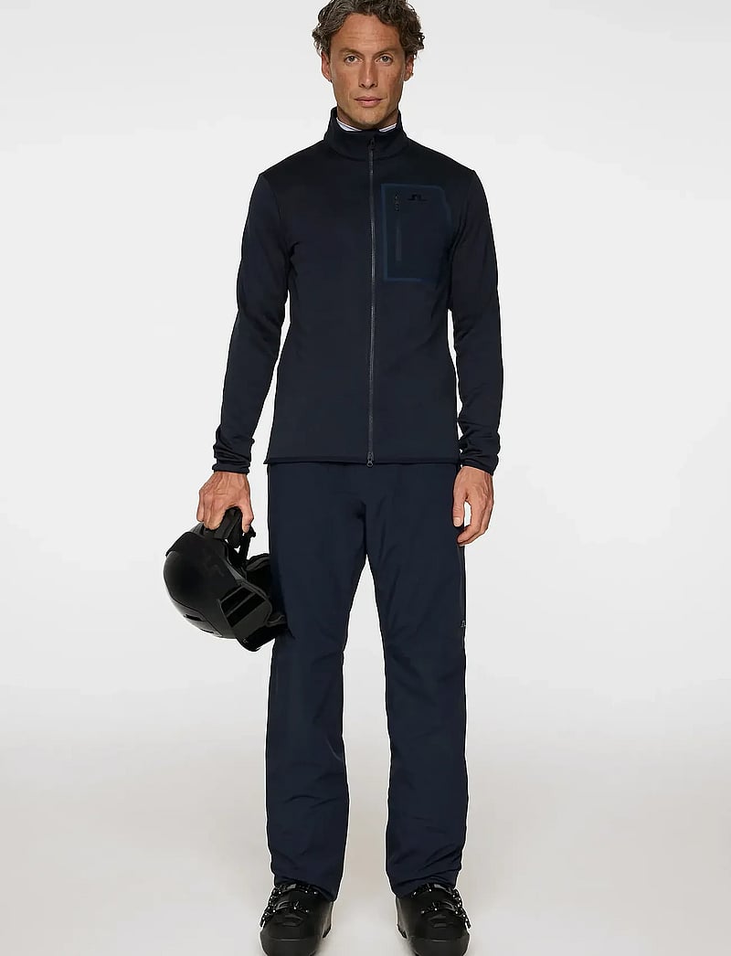 J. Lindeberg - Wayne Polartec Mid Layer - fleecet ja välikerrokset - jl navy - 4