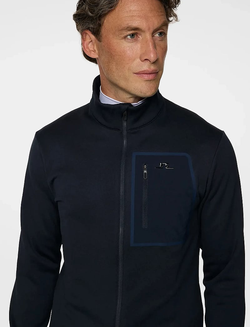 J. Lindeberg - Wayne Polartec Mid Layer - fleecet ja välikerrokset - jl navy - 5