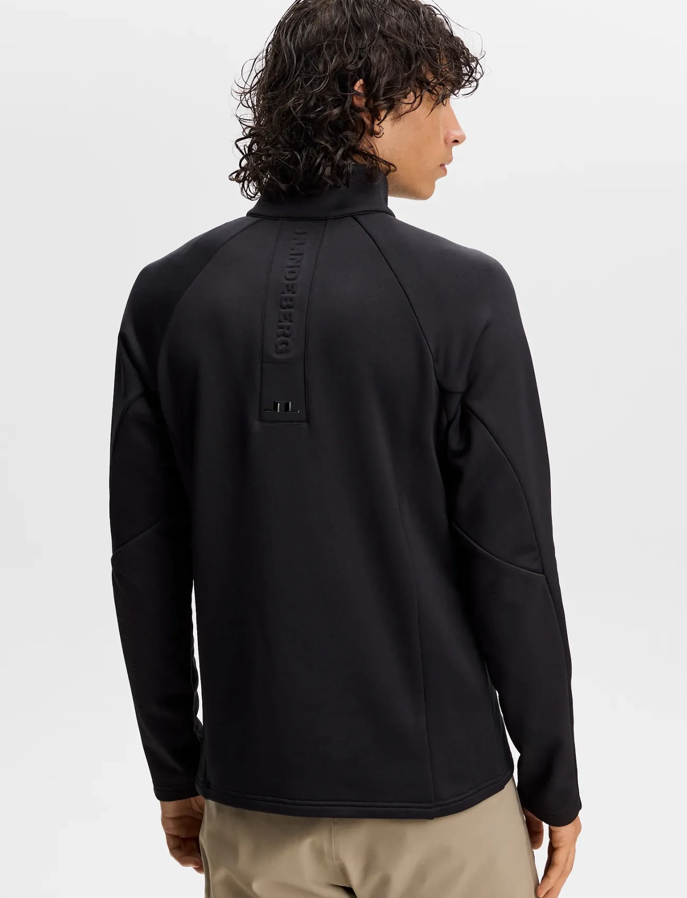 J. Lindeberg - POLLOCK POLARTEC MID LAYER - fleece og mellemlag - black - 5