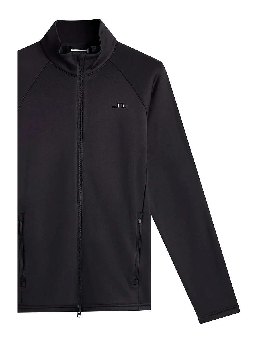 J. Lindeberg - POLLOCK POLARTEC MID LAYER - fleece og mellemlag - black - 3