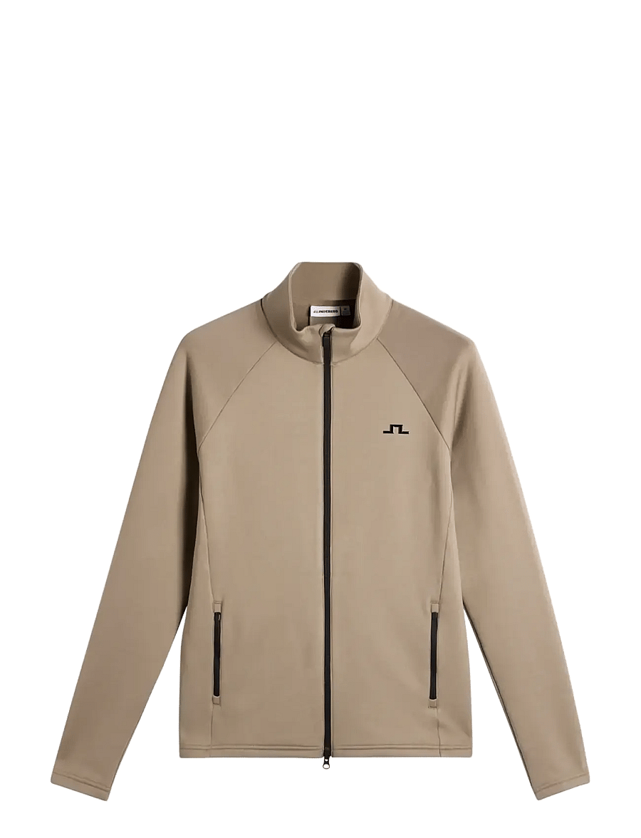 J. Lindeberg - POLLOCK POLARTEC MID LAYER - kampsunid ja vahekihid - brindle - 1