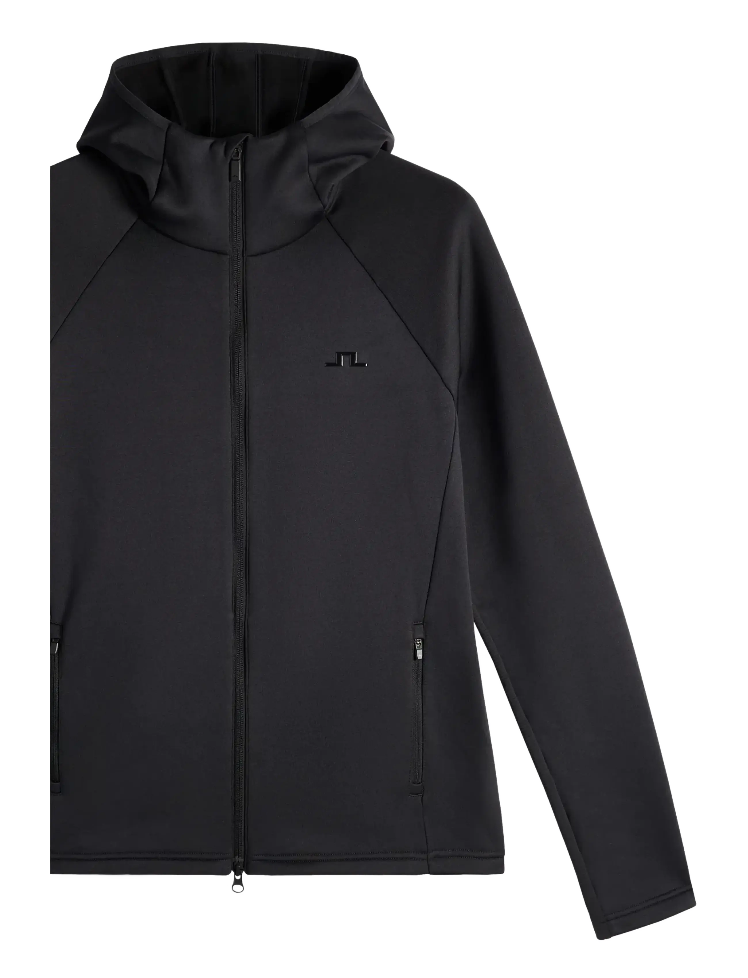 J. Lindeberg - POLLOCK POLARTEC HOOD - fleece og mellemlag - black - 3