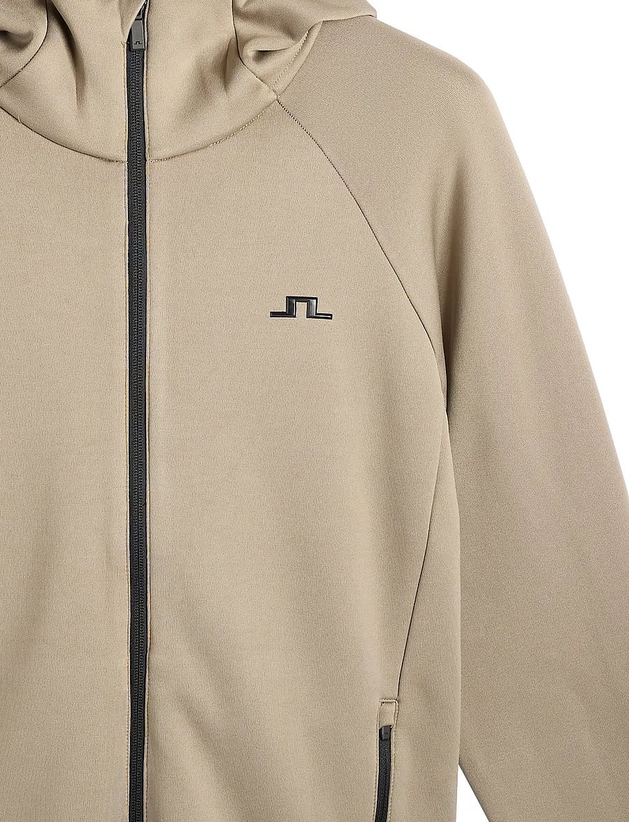 J. Lindeberg - POLLOCK POLARTEC HOOD - fleece & mellanlager - brindle - 5