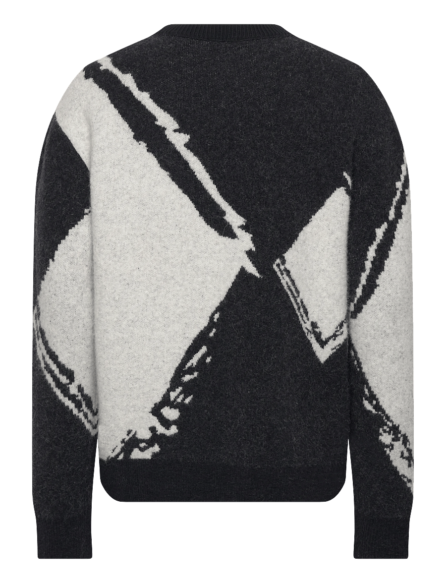 J. Lindeberg - Jaxton Knitted Sweater - sweatshirts - black - 2