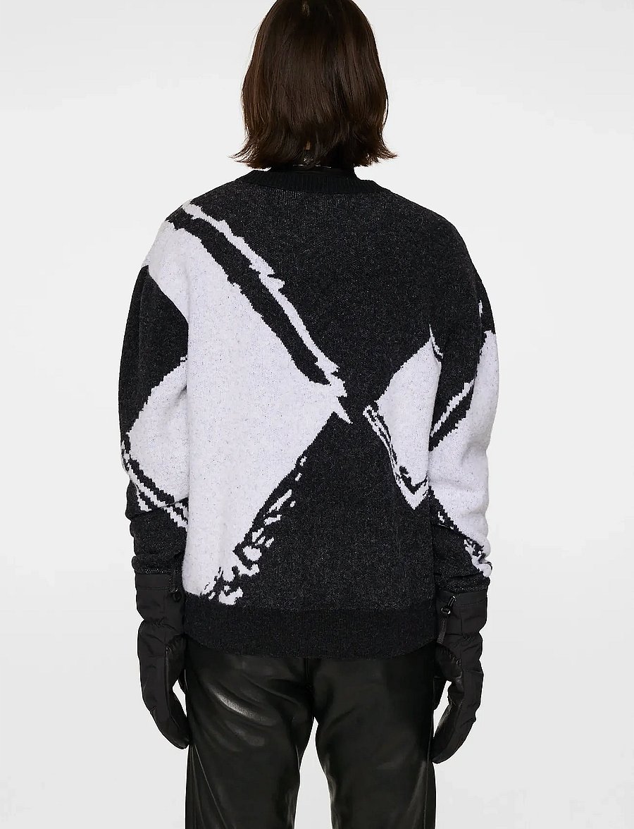 J. Lindeberg - Jaxton Knitted Sweater - sweatshirts - black - 3