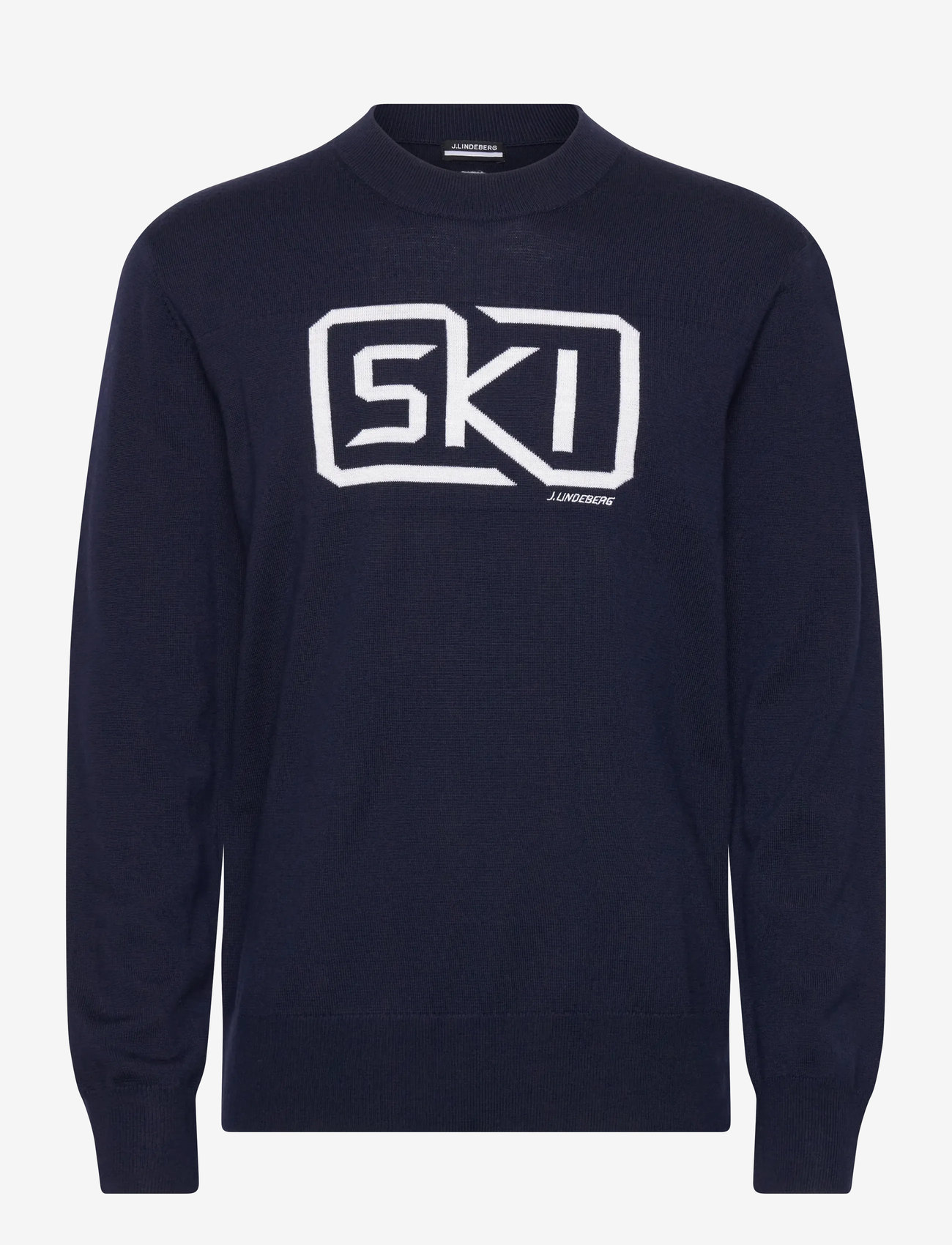 J. Lindeberg - William Knitted Sweater - sweatshirts - jl navy - 1