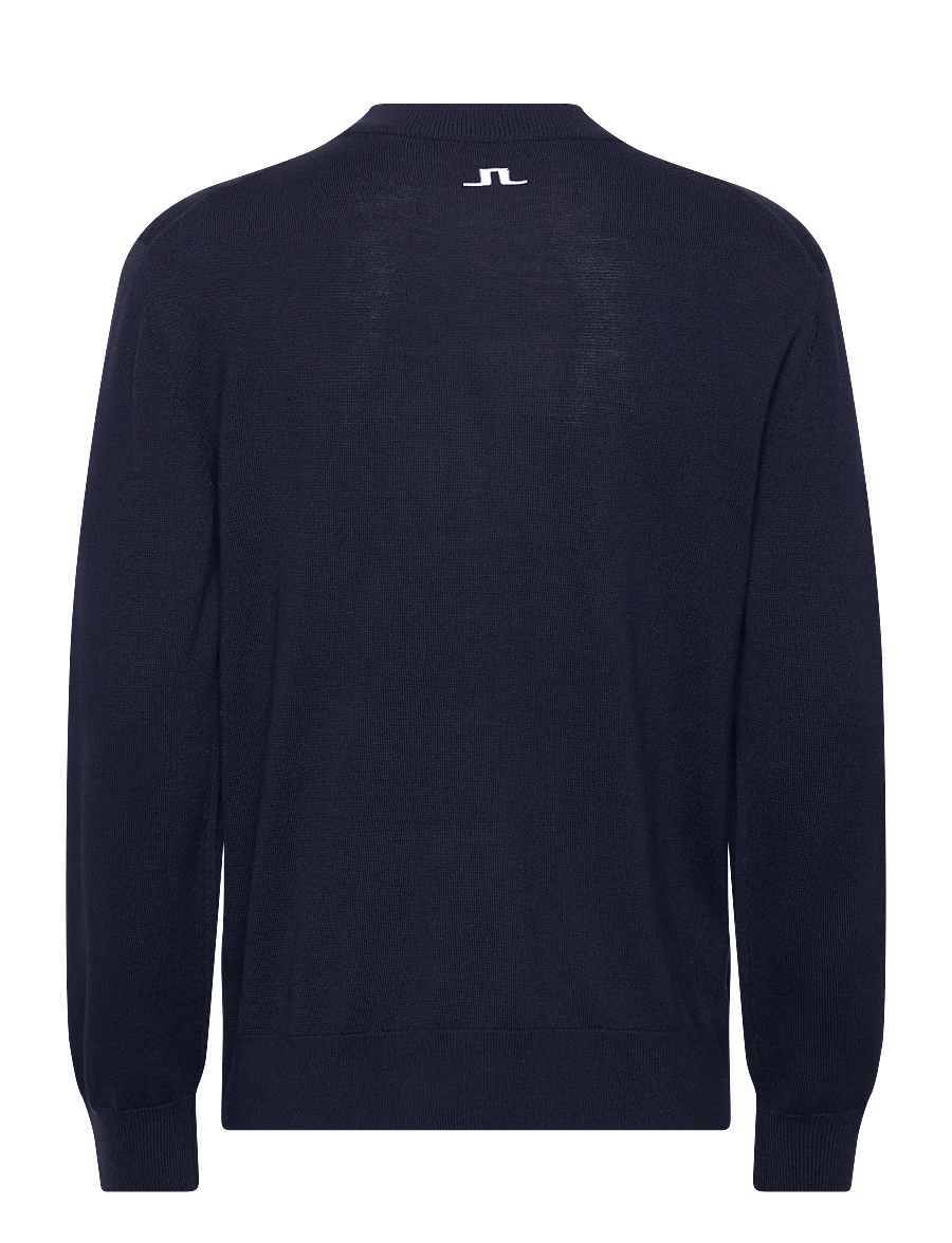 J. Lindeberg - William Knitted Sweater - sweatshirts - jl navy - 2