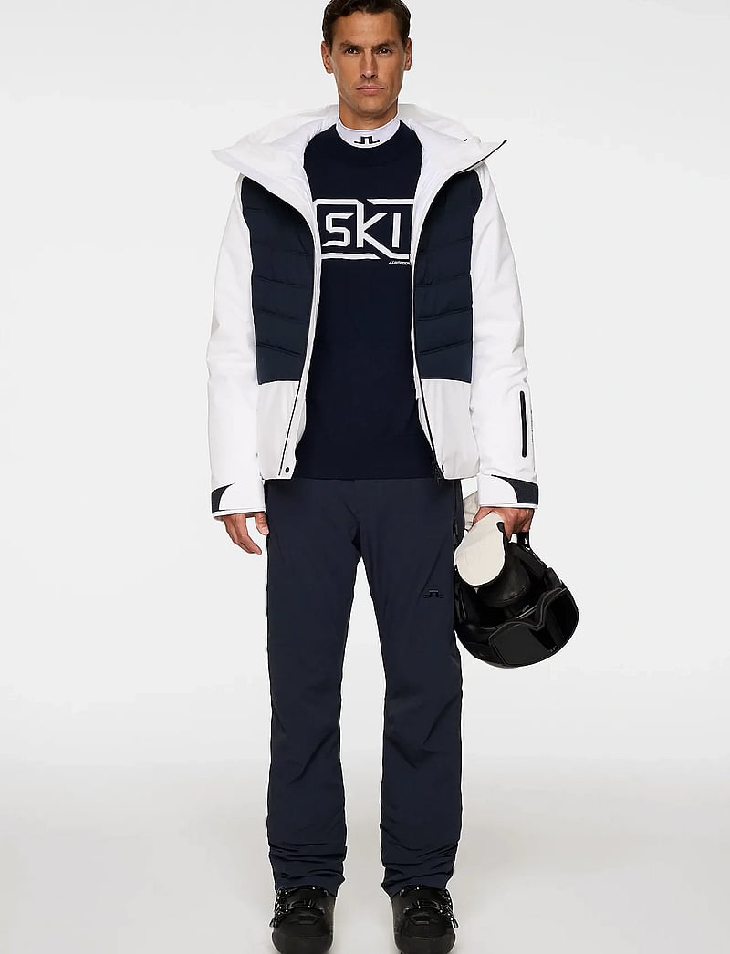 J. Lindeberg - William Knitted Sweater - sweatshirts - jl navy - 4