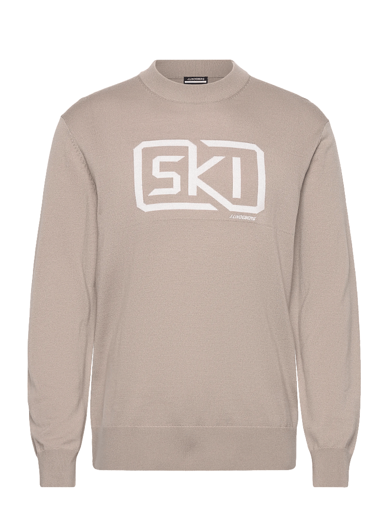 J. Lindeberg - William Knitted Sweater - sweatshirts - moonbeam - 1