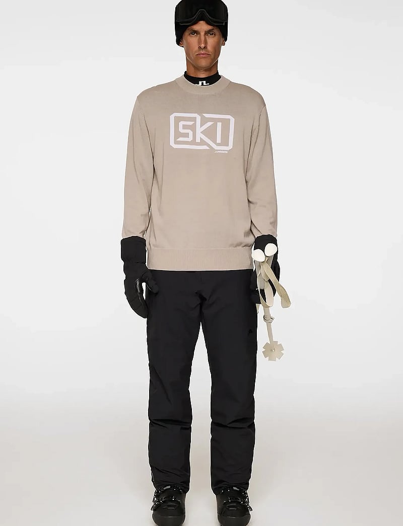 J. Lindeberg - William Knitted Sweater - sweatshirts - moonbeam - 4