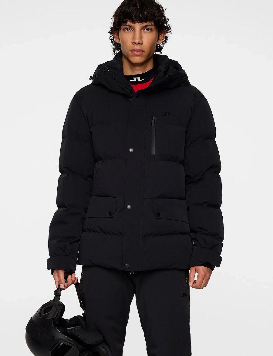 J. Lindeberg - Leo Down Jacket - kurtki narciarskie - black - 0