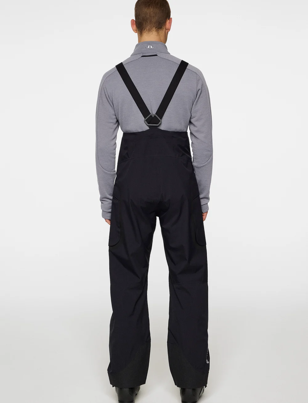 J. Lindeberg - High Grounds Shell Bib Pants - skibukser - black - 3