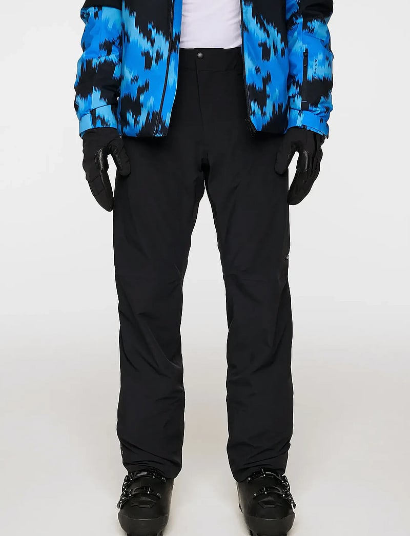 J. Lindeberg - Alta Suspender Pants - skidbyxor - black - 0