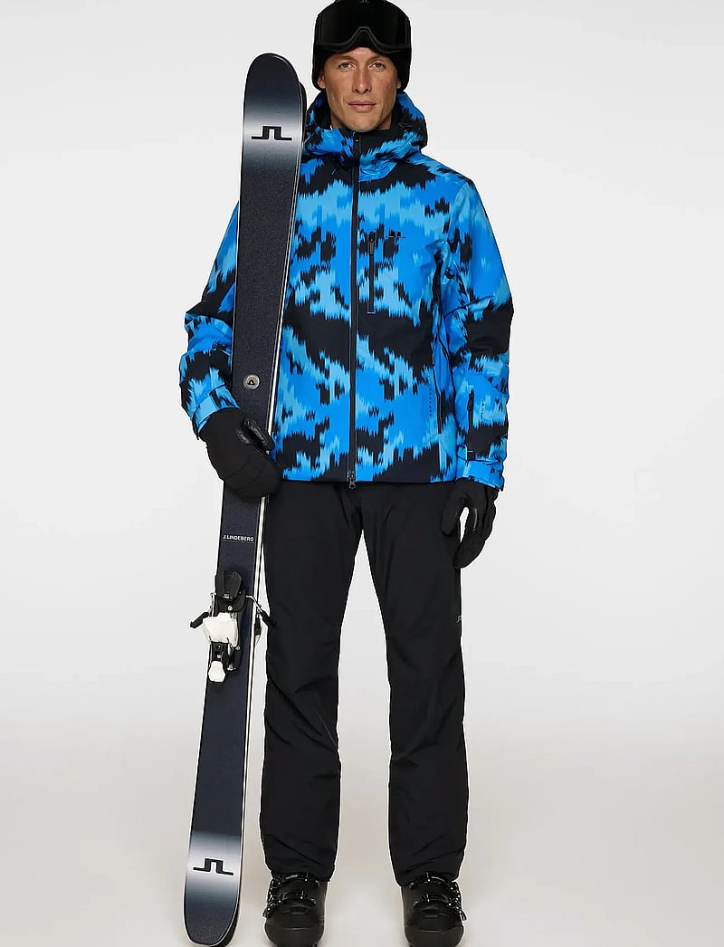 J. Lindeberg - Alta Suspender Pants - skidbyxor - black - 4