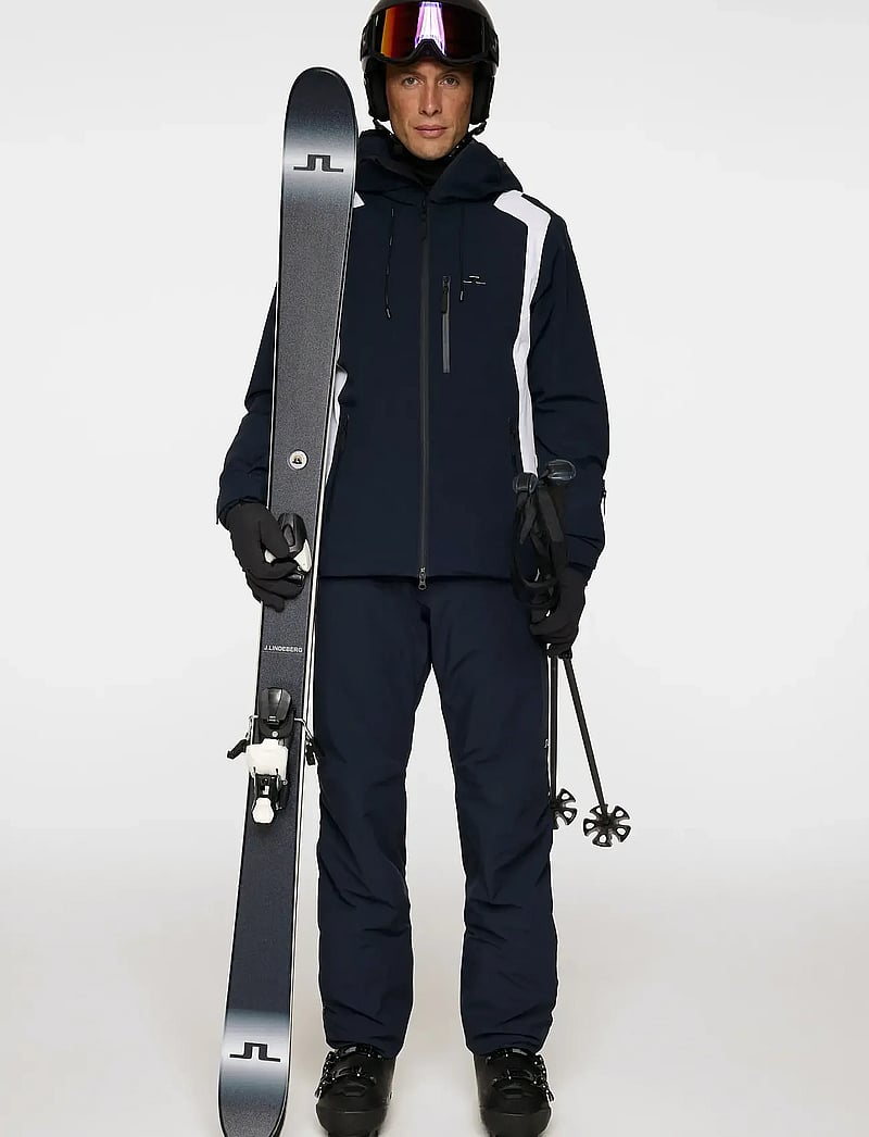 J. Lindeberg - Alta Suspender Pants - skidbyxor - jl navy - 4