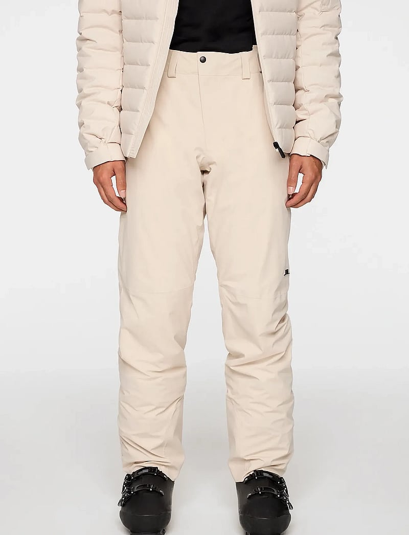 J. Lindeberg - Alta Suspender Pants - skidbyxor - moonbeam - 0