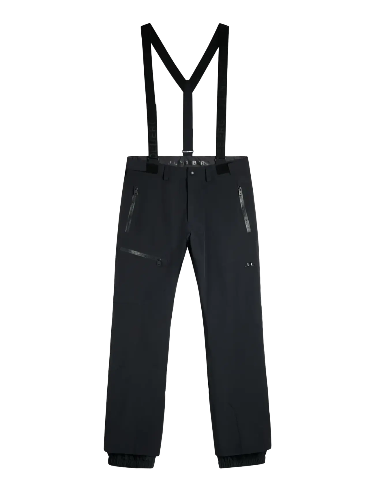 J. Lindeberg Crue Suspender Pant - Tøj - BLACK / black