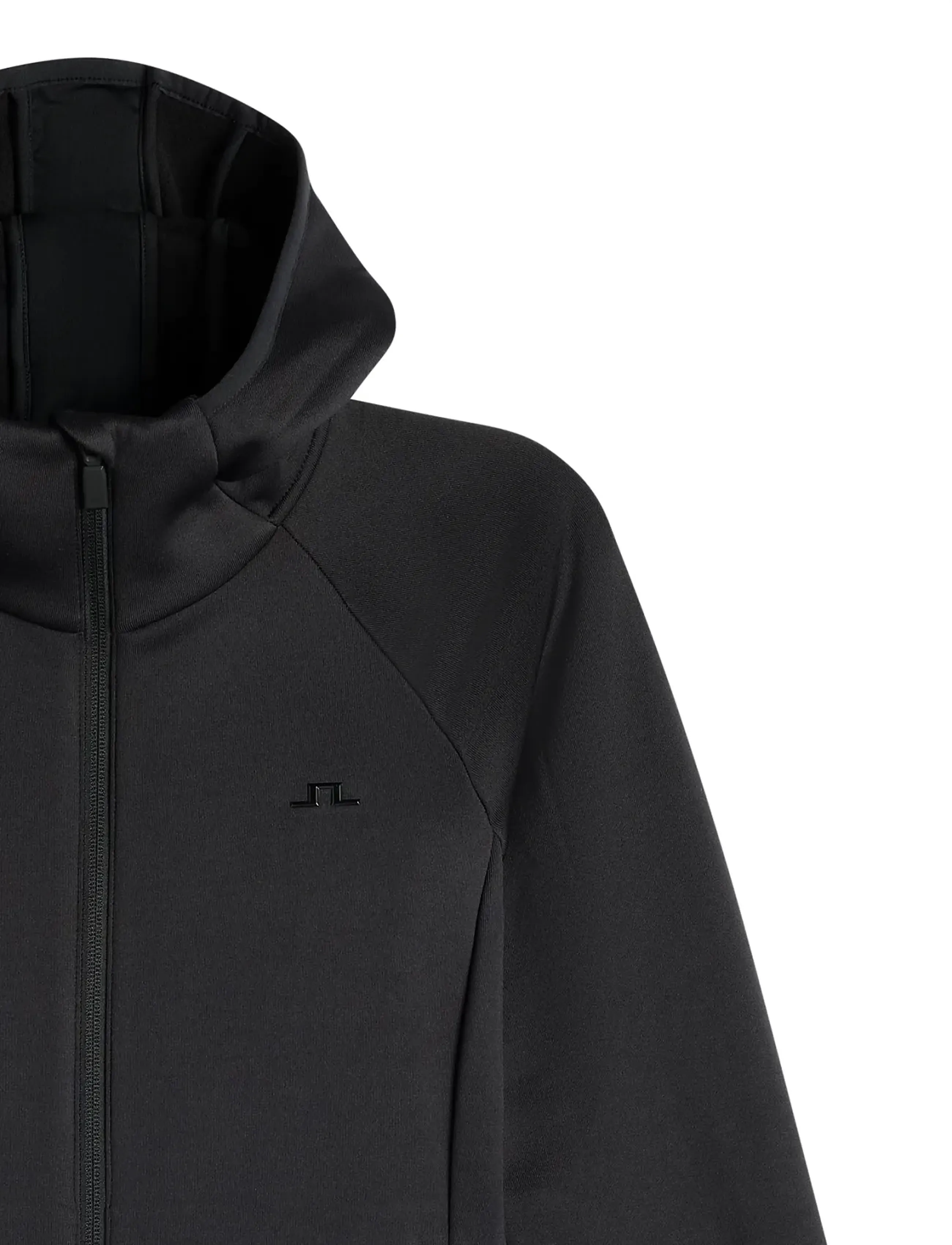 J. Lindeberg - PORTIA POLARTEC HOOD - huvtröjor - black - 5