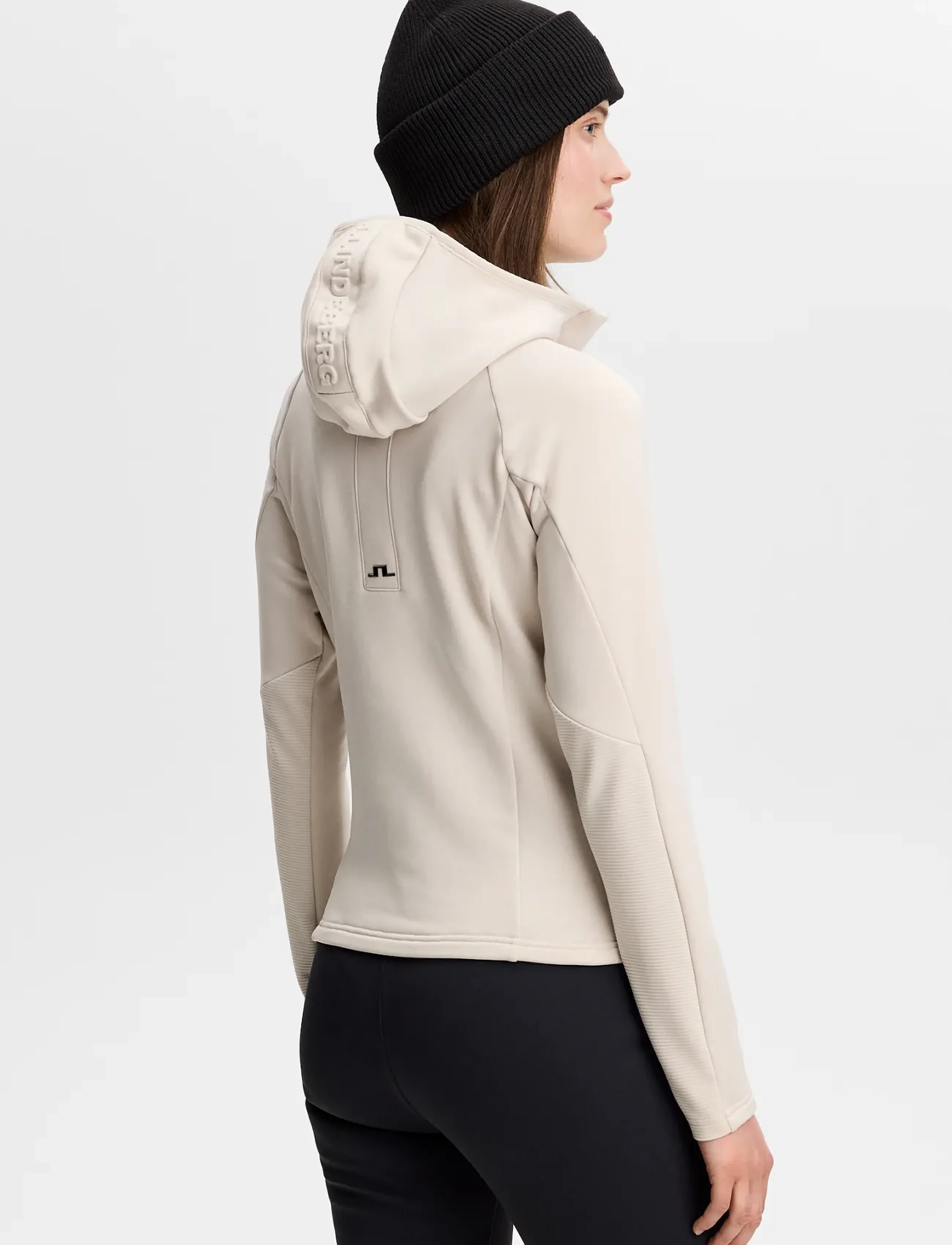 J. Lindeberg - PORTIA POLARTEC HOOD - kapuzenpullover - moonbeam - 3