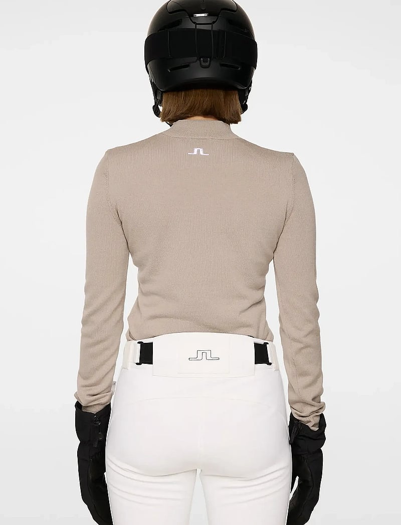 J. Lindeberg - Miracle Knitted Sweater - sweatshirts - moonbeam - 3