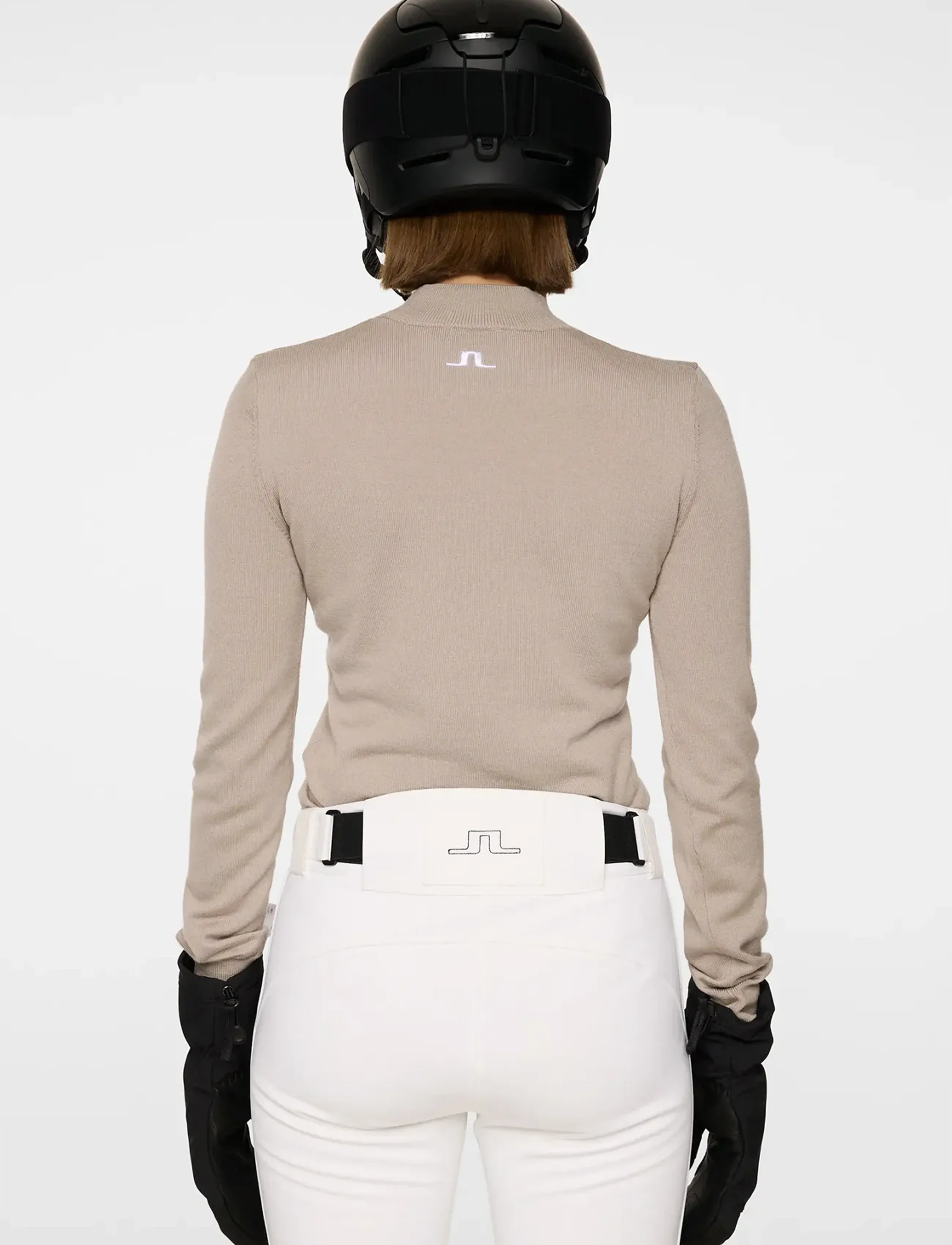 J. Lindeberg - Miracle Knitted Sweater - sweatshirts - moonbeam - 3