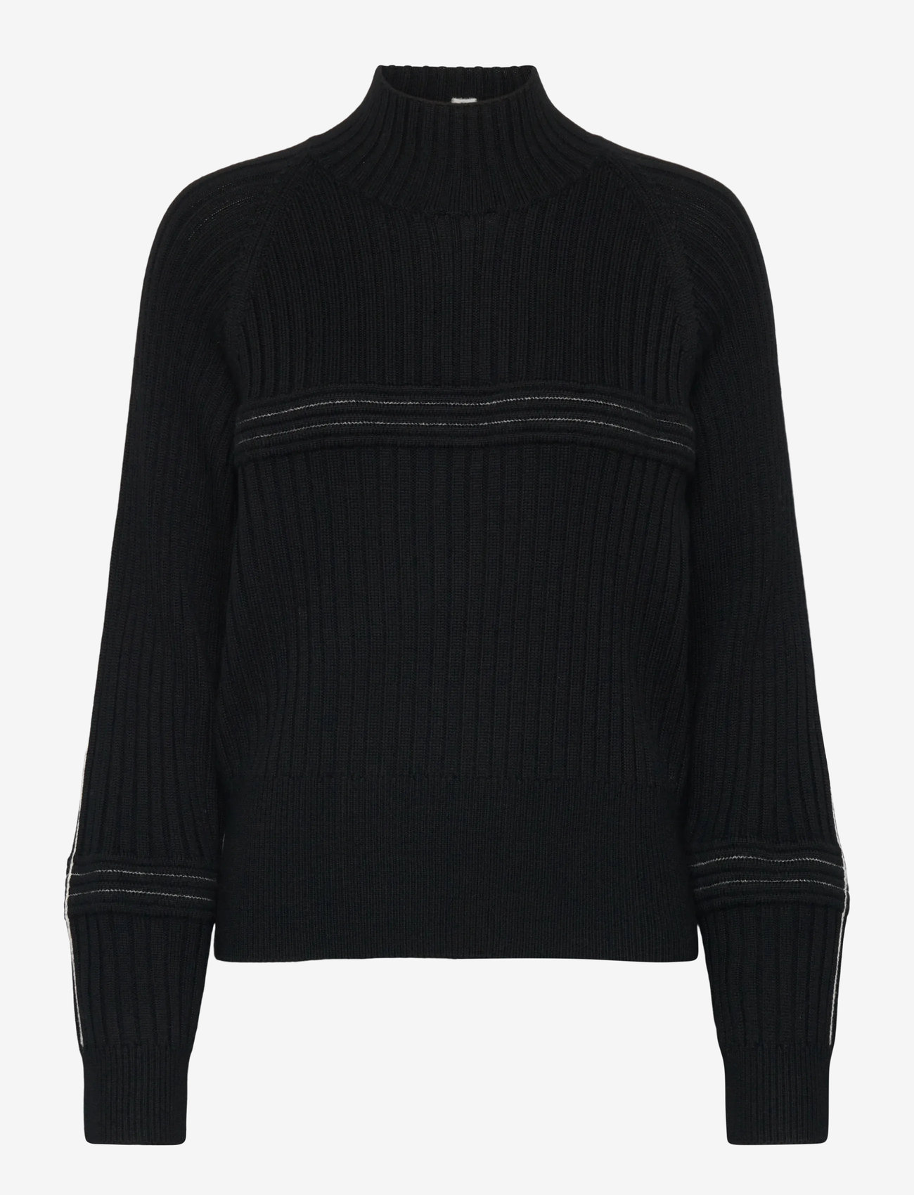 J. Lindeberg - Nora Knitted Sweater - dressipluusid ja pusad - black - 1