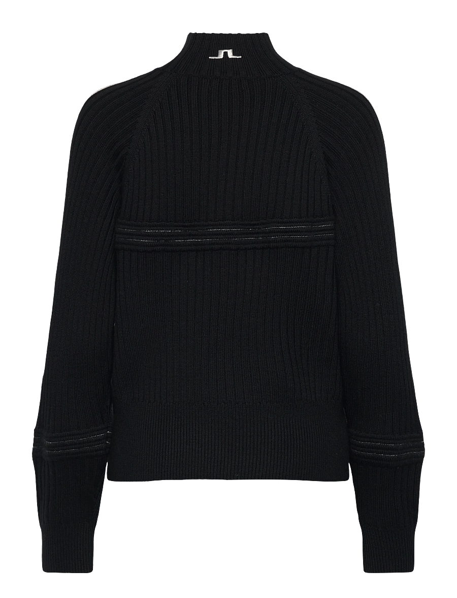 J. Lindeberg - Nora Knitted Sweater - habits tricotés - black - 2