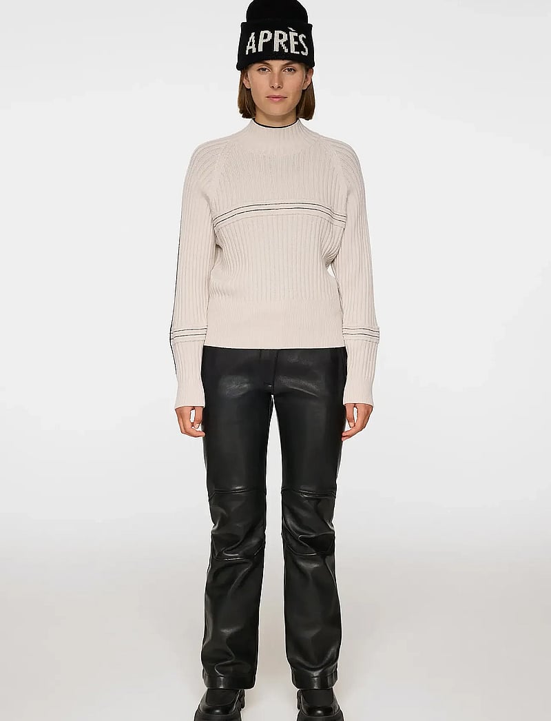 J. Lindeberg - Nora Knitted Sweater - sweatshirts - moonbeam - 4