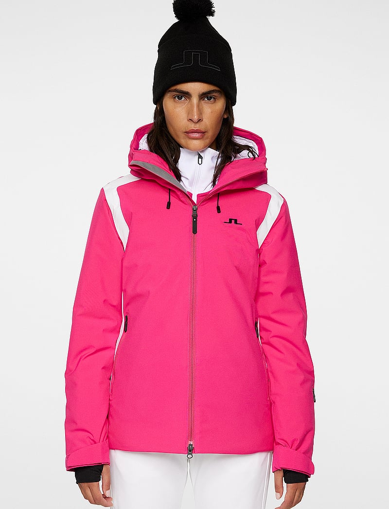 J. Lindeberg - Wera Jacket - ski wear - pink peacock - 0
