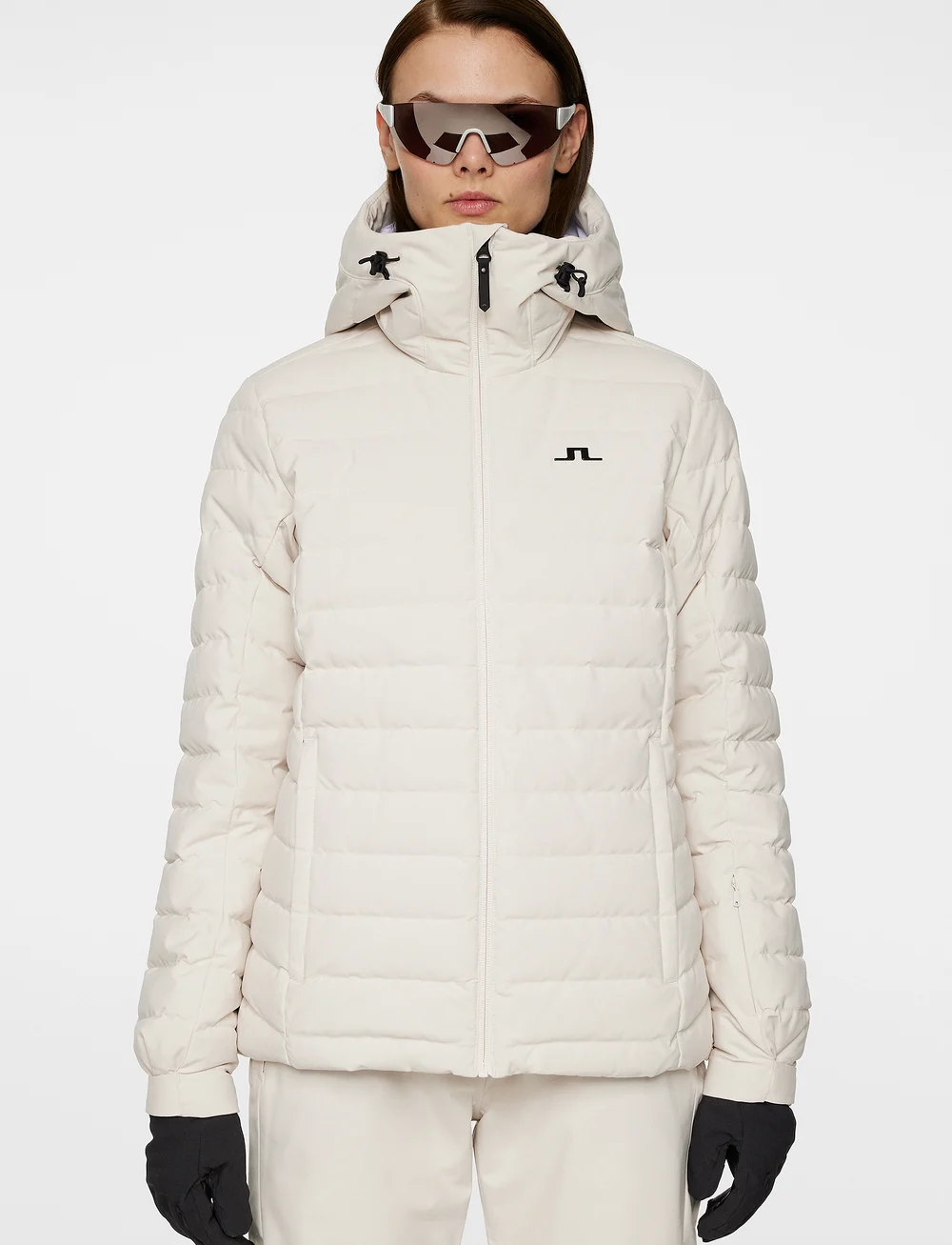 J. Lindeberg - W Thermic Down Jacket - skitøj - moonbeam - 0