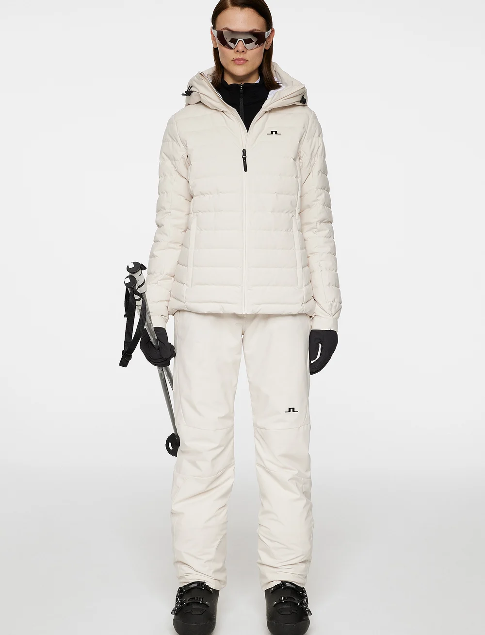 J. Lindeberg - W Thermic Down Jacket - skitøj - moonbeam - 4