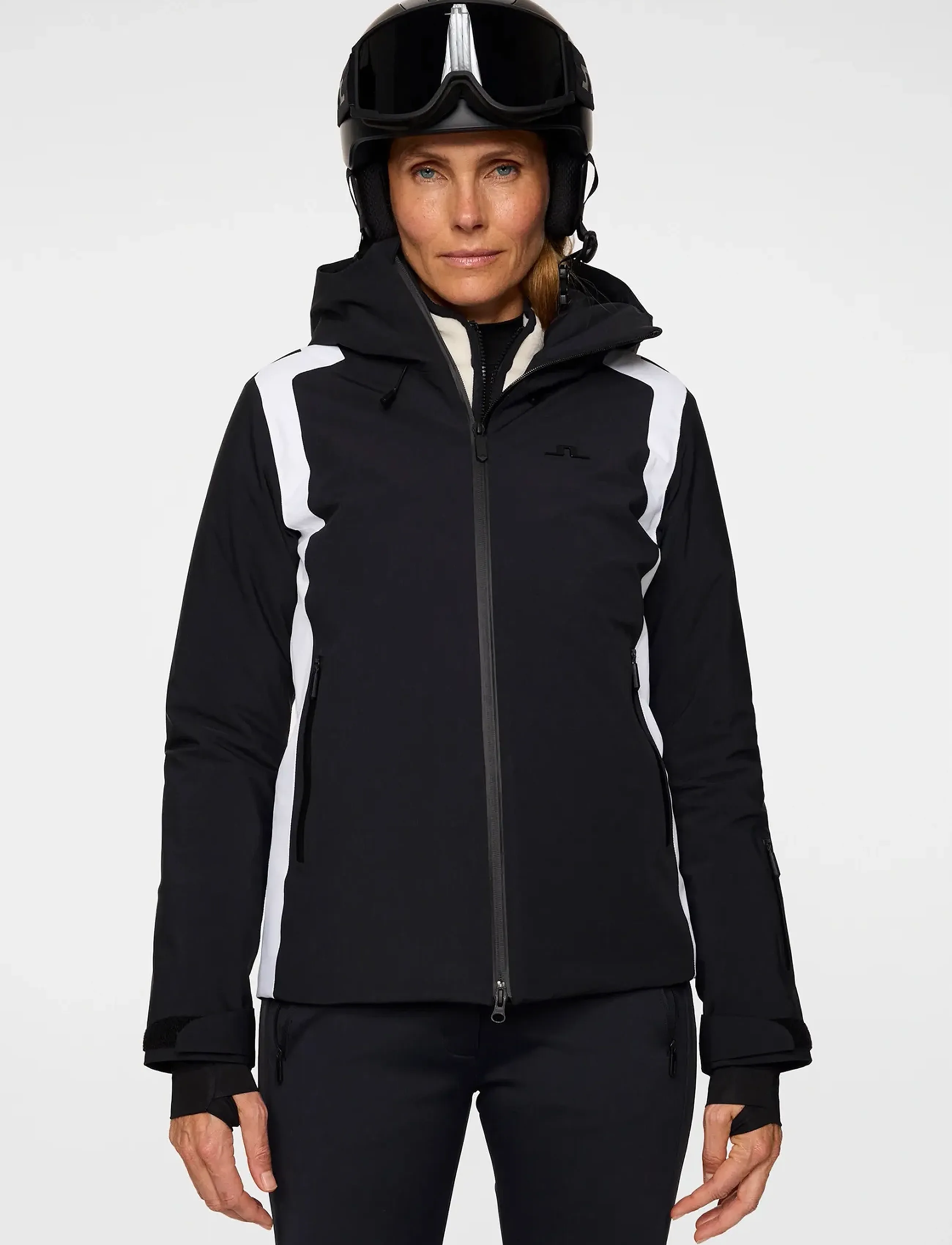 J. Lindeberg Elma Jacket, L, Black, Sport Jackets > Sport Ski Jackets, Dame